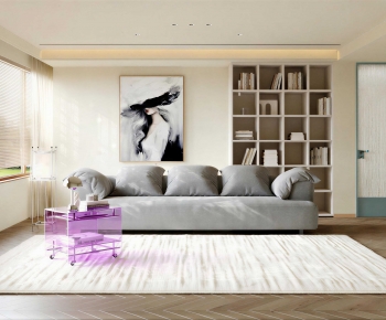 Modern A Living Room-ID:195137023