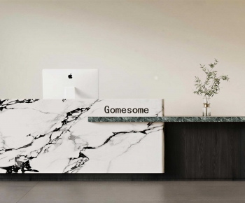 Modern Reception Desk-ID:708954102
