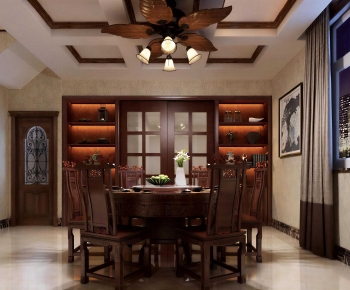 New Chinese Style Dining Room-ID:369555955