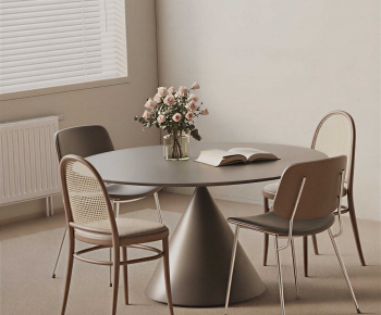 Modern Dining Table And Chairs-ID:108376981