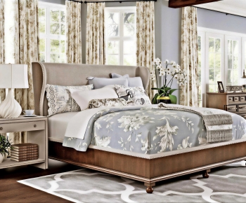 American Style Bedroom-ID:517438896