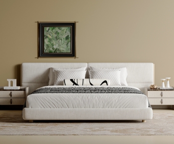 Modern Double Bed-ID:513160945