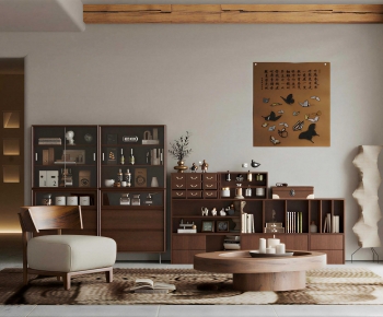 Modern A Living Room-ID:414469007