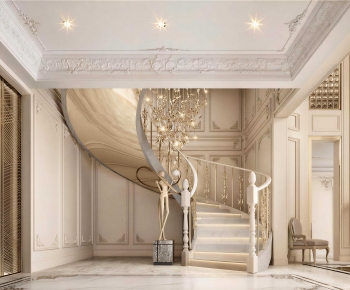 French Style Stairwell-ID:443099983