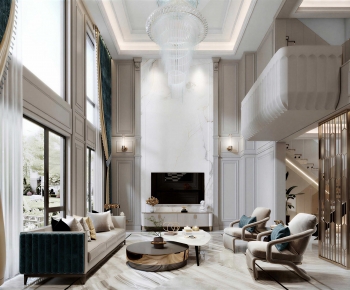 Modern A Living Room-ID:726769922