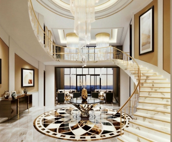 French Style Stairwell-ID:648192887