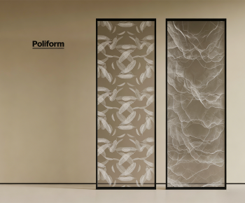 Modern Glass Screen Partition-ID:427601101