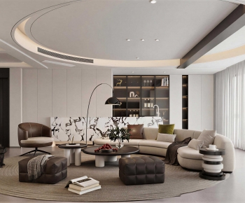 Modern A Living Room-ID:959012036