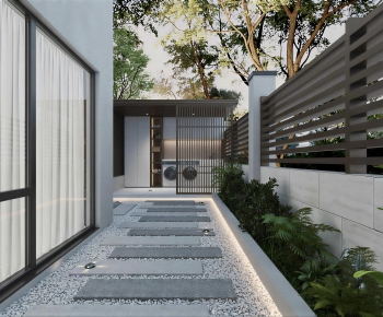 Modern Courtyard/landscape-ID:339890966
