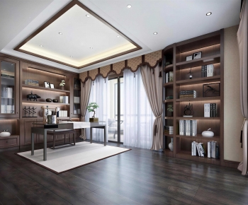 New Chinese Style Study Space-ID:705303918