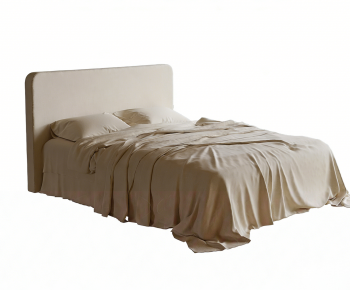 Modern Double Bed-ID:810935978