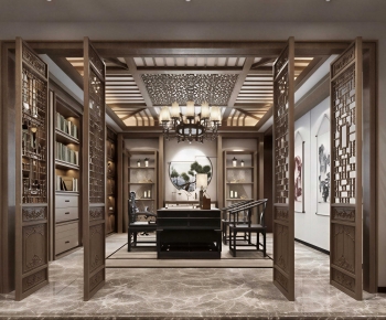 New Chinese Style Study Space-ID:117213966