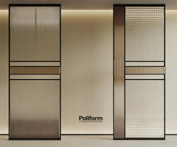 Modern Glass Screen Partition-ID:779371984