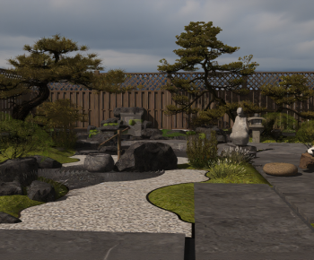 New Chinese Style Courtyard/landscape-ID:319545986