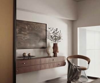 Wabi-sabi Style A Living Room-ID:524415028