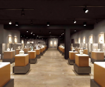 Modern Exhibition Hall-ID:133286957