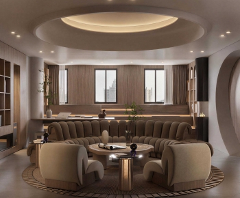 Modern A Living Room-ID:863360888