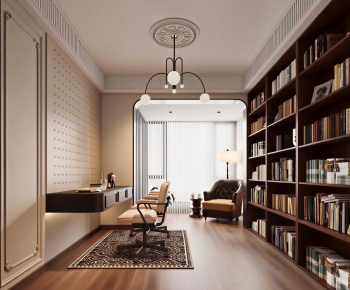 Retro Style Study Space-ID:394057042