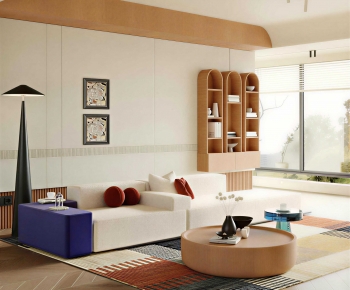 Modern A Living Room-ID:851298095