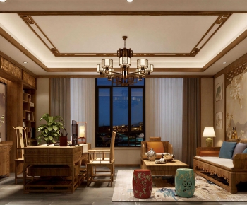 New Chinese Style Study Space-ID:752738953