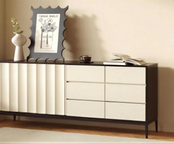 Nordic Style Entrance Cabinet-ID:918311127