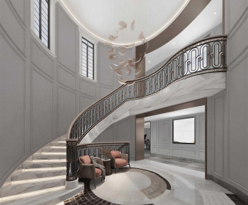 New Classical Style Rotating Staircase-ID:434564113