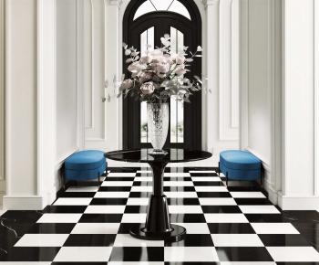 New Classical Style Hallway-ID:669399988