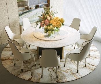 Modern Dining Table And Chairs-ID:104739727