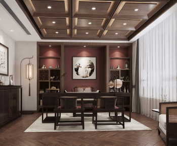 New Chinese Style Study Space-ID:137751134