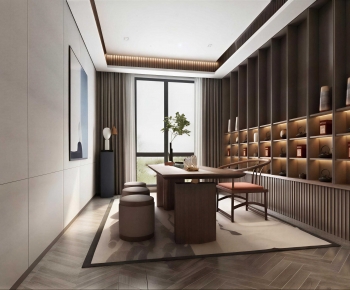New Chinese Style Tea House-ID:532470943