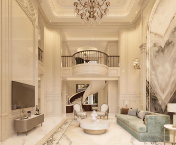 European Style A Living Room-ID:396323929