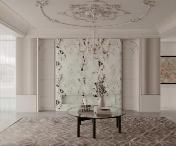 French Style A Living Room-ID:107583054