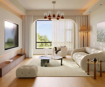 Modern A Living Room-ID:569436079