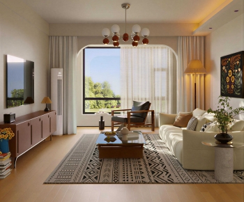 Modern A Living Room-ID:502012979