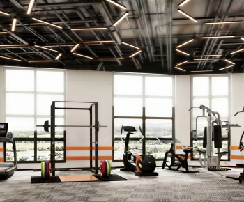 Industrial Style Gym-ID:861069927
