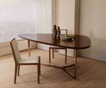 Modern Dining Table And Chairs-ID:472455024