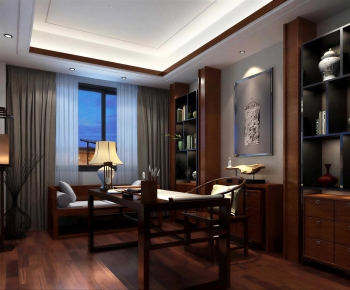 New Chinese Style Study Space-ID:669112928