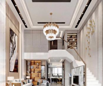 Modern A Living Room-ID:998956925