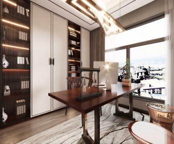 New Chinese Style Study Space-ID:621485955