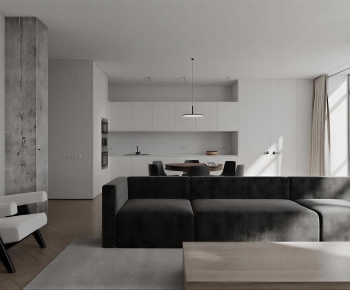 Modern A Living Room-ID:653196102