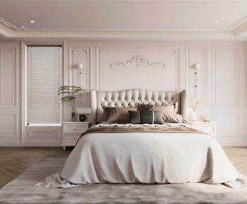 French Style Bedroom-ID:714869565