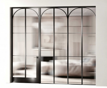 French Style Glass Screen Partition-ID:406019754