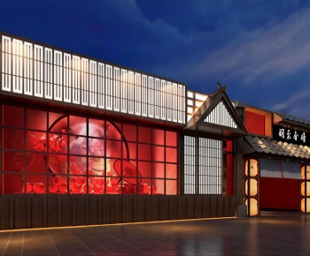 New Chinese Style Facade Element-ID:621248019