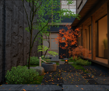 New Chinese Style Courtyard/landscape-ID:637341983