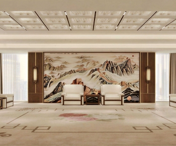 New Chinese Style Reception Room-ID:914114951