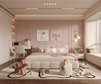 Modern Girl's Room Daughter's Room-ID:576998958