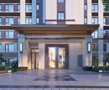 Modern Building Appearance-ID:635077004