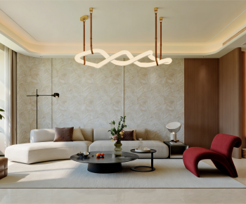 Modern A Living Room-ID:663072115