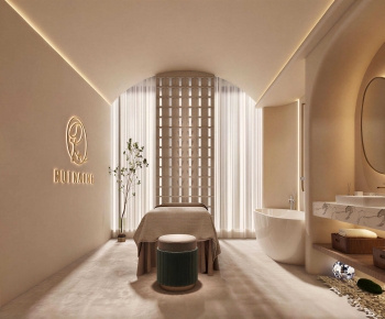 Wabi-sabi Style SPA Foot Bath-ID:344080948