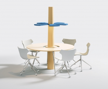 Modern Office Desk And Chair-ID:171125898